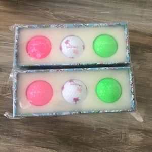 Lilly Pulitzer golf balls NEW